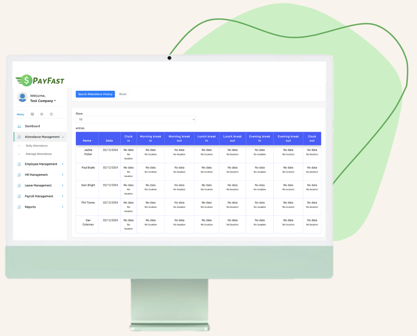Payroll Service Illustration